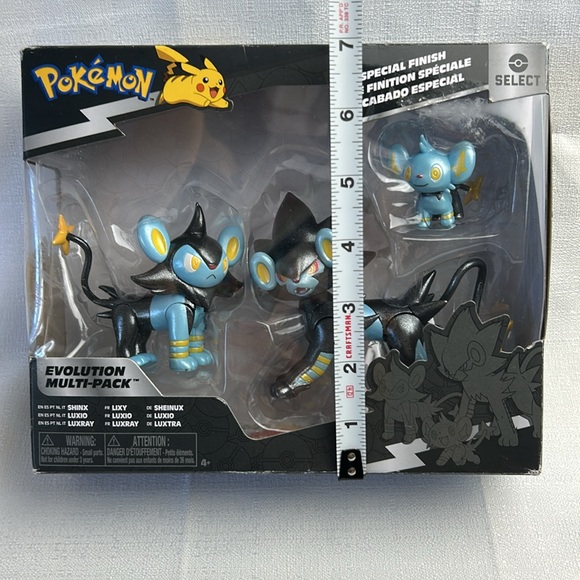 Pokemon | Toys | Pokmon Evolution Multipack With Luxray Luxio And Shinx ...